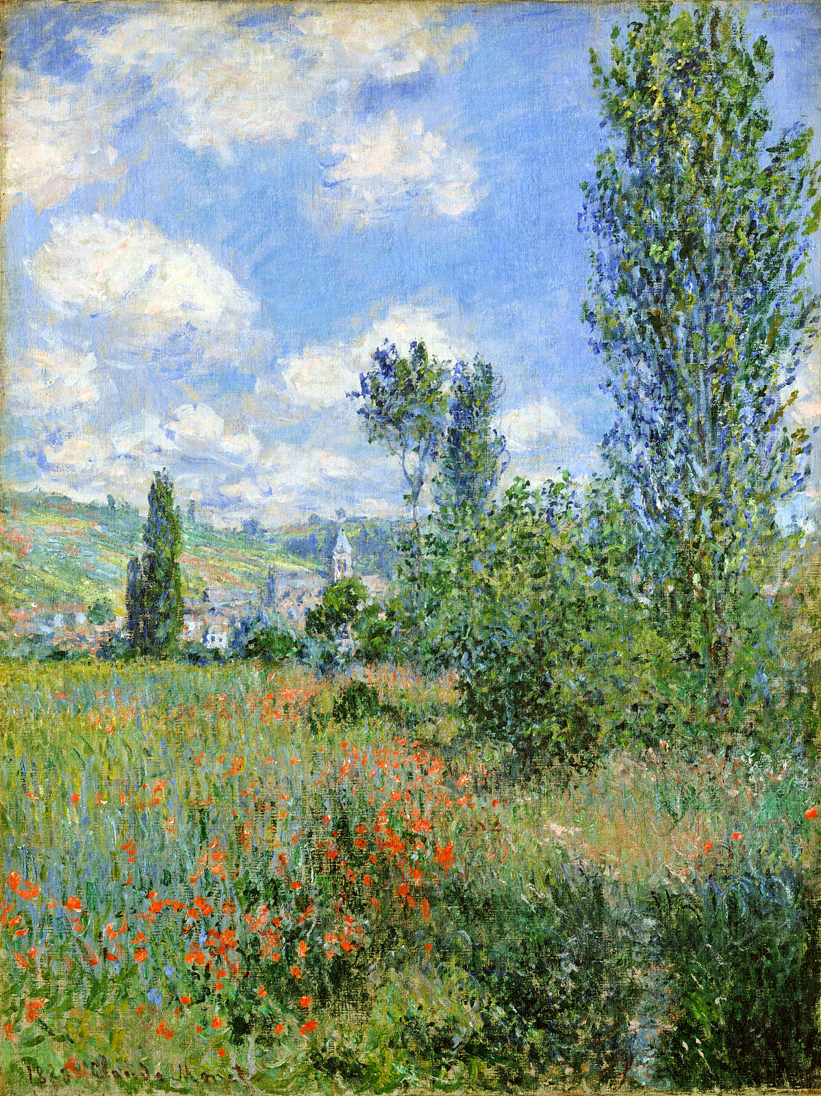 Lane in the Poppy Fields, Ile Saint-Martin 1880